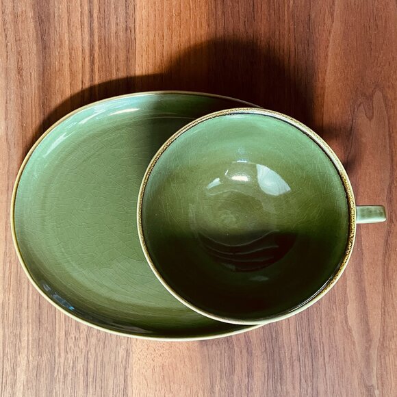 IKEA OF SWEDEN VINTAGE MID-CENTURY MODERN STYLE CUP & PLATE SET - 2 SETS - Picture 6 of 15